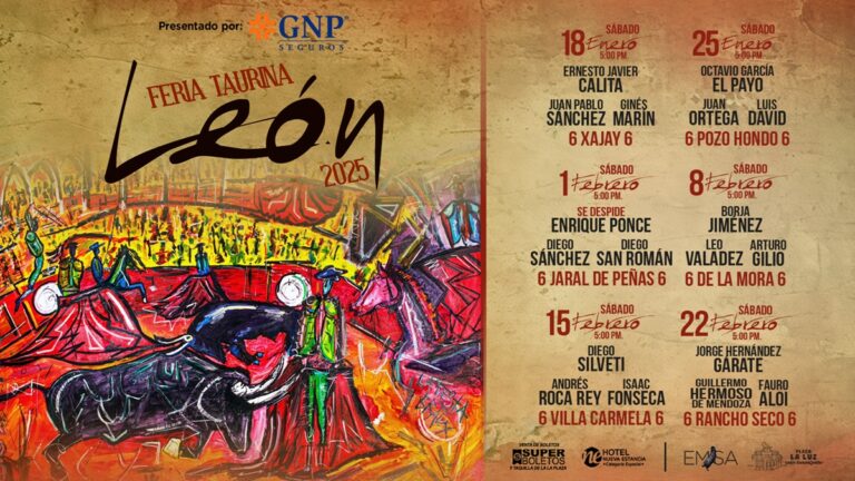 Ponce, Roca Rey, Guillermo Hermoso, Borja Jiménez, Juan Ortega, Ginés Marín… anunciados en León