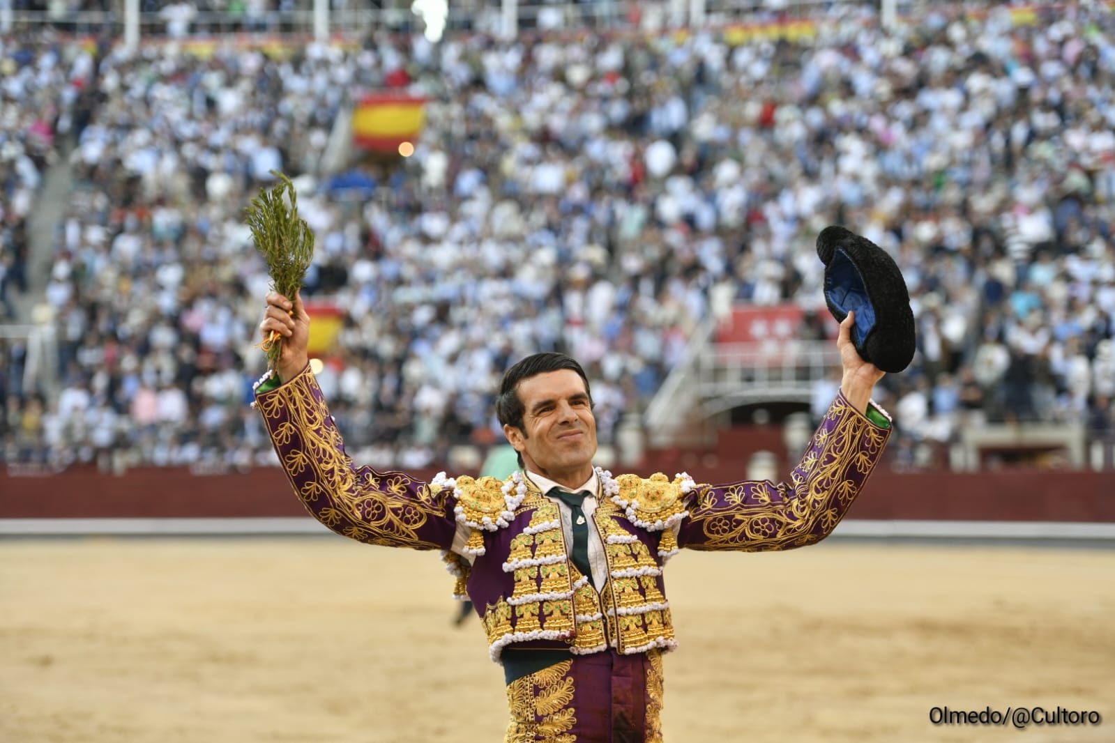 Oreja Emilio de Justo en Las Ventas