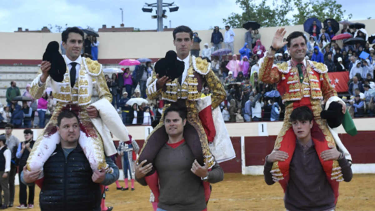 Triple Puerta Grande en Valdemoro © Luis Sánchez Olmedo