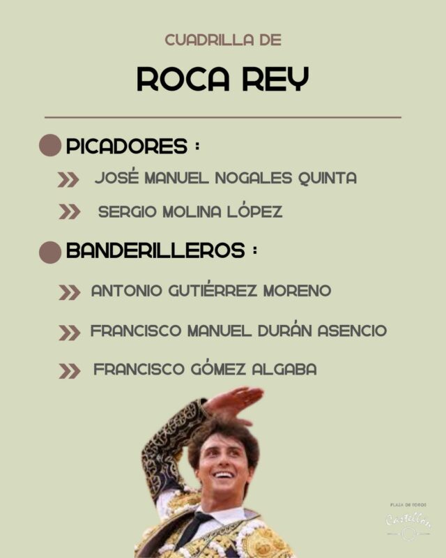 Cuadrilla De Roca Rey