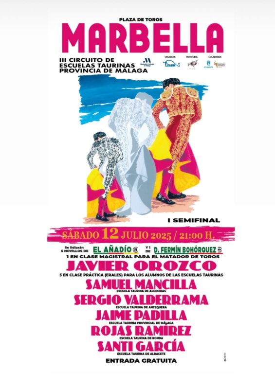 Cartel Circuito Escuelas Taurinas Marbella